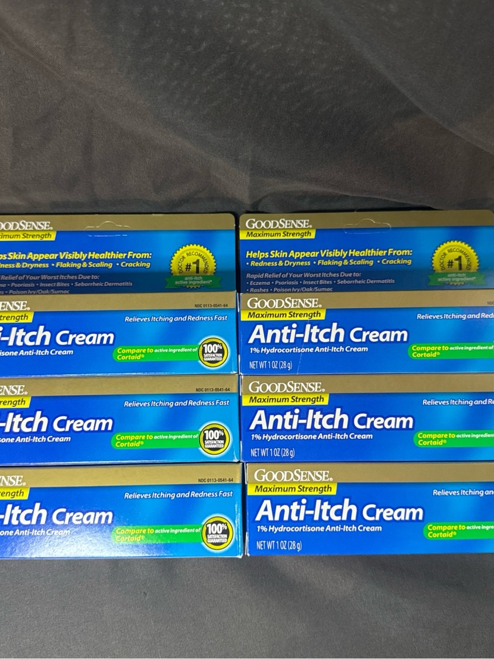 Maximum Strength Anti-Itch Cream - Set of 6